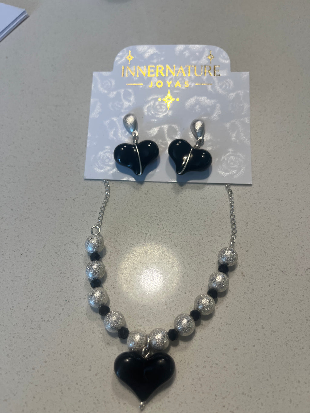 Conjunto Corazón Noir