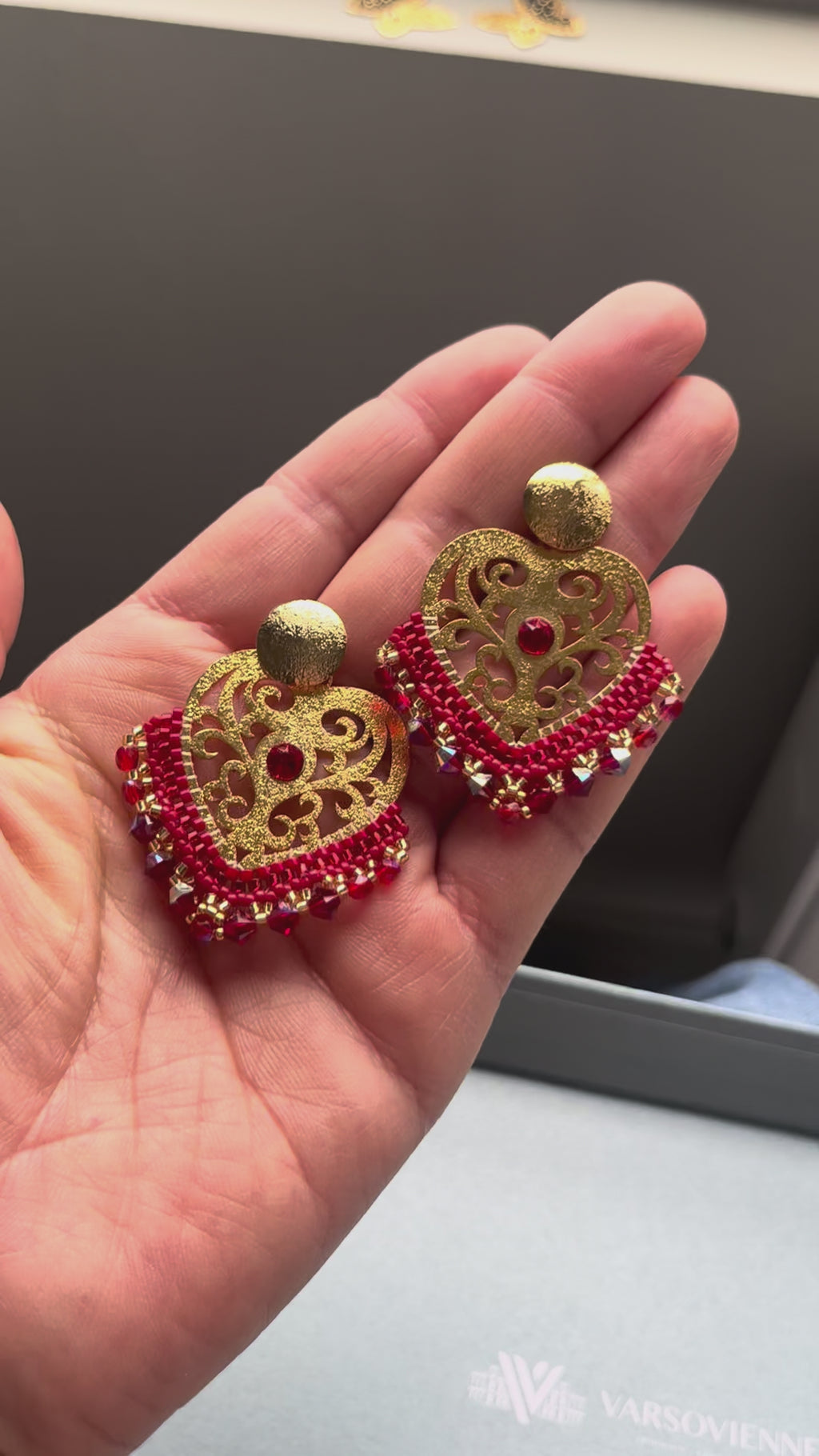 Aros corazón imperial