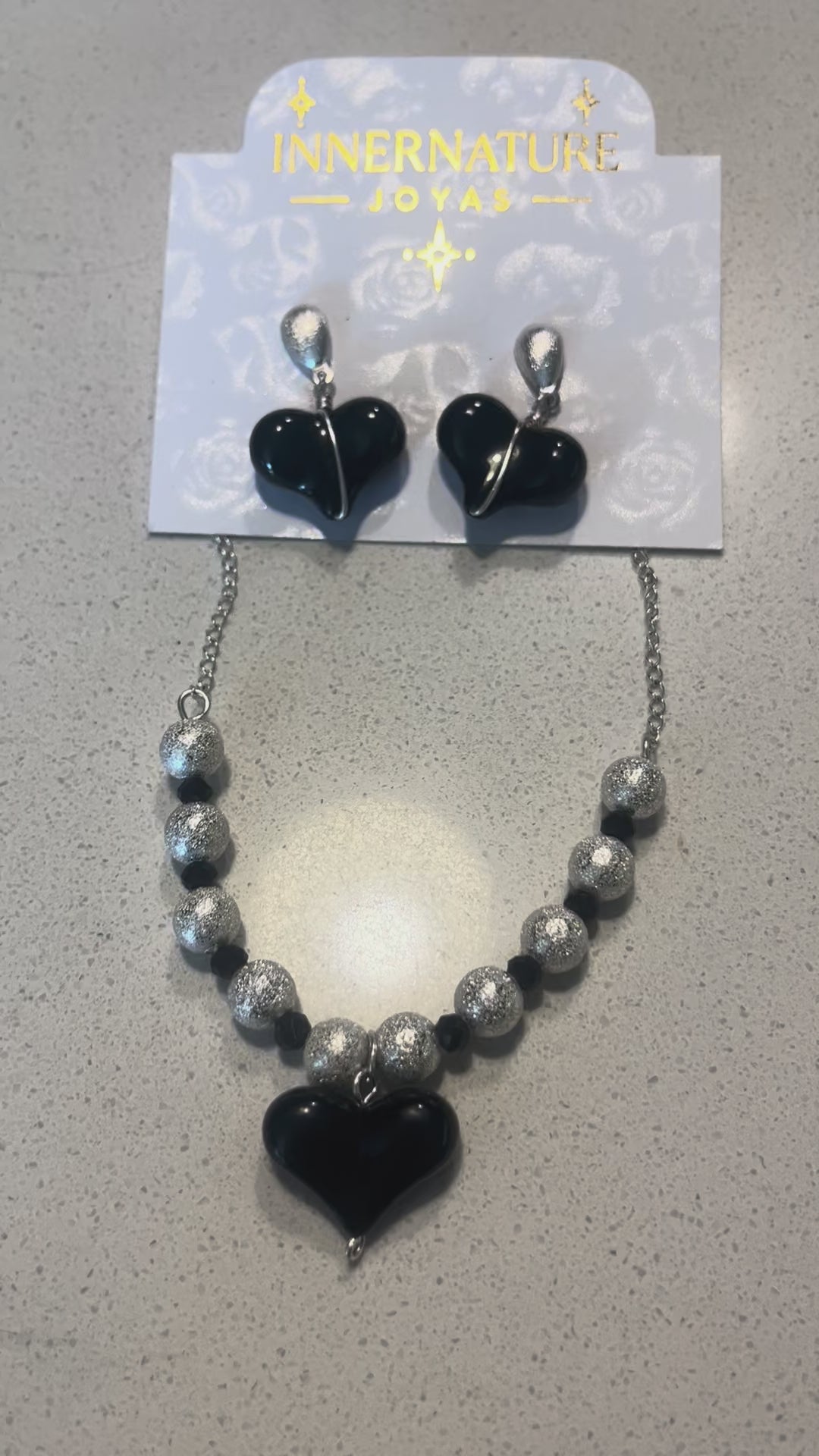 Conjunto Corazón Noir